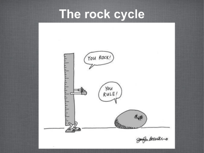 As they pass through the rock cycle all atoms