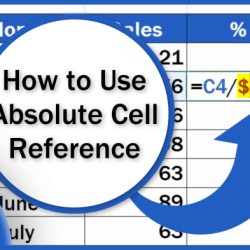 References relative excel