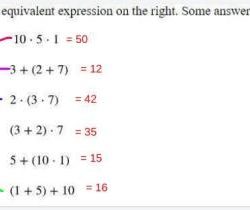 Match each expression with its greatest common factor